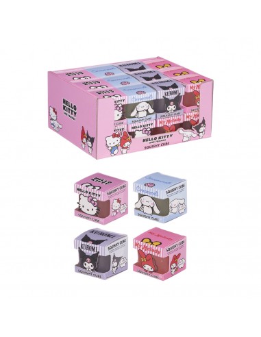 HELLO KITTY&FRIENDS CUB SQUISHY 4 MODELS 6CM