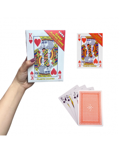 BARAJA DE CARTAS 17X12CM GIGANTES
