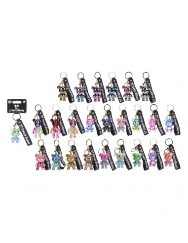 LLAVEROS STREET BEARS 3D 24 COLORES