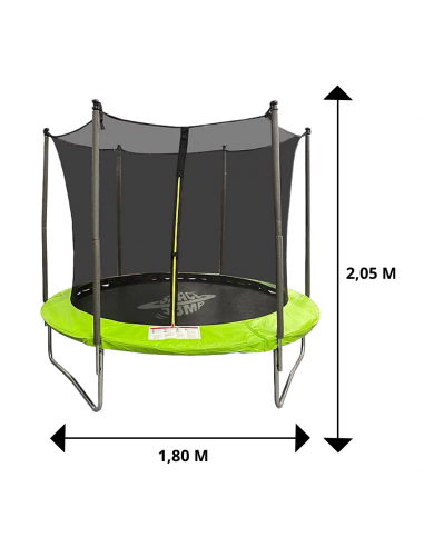 CAMA ELÁSTICA VERDE 1,80m x 2,05m