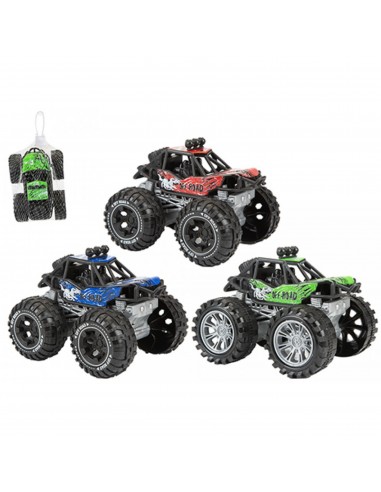 COTXE AMB RODES GRANS 13CM 3 MODELS