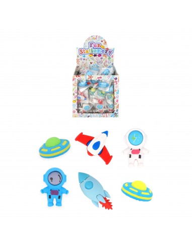GOMAS DE BORRAR ESPACIO 4.5CM 6 MODELOS