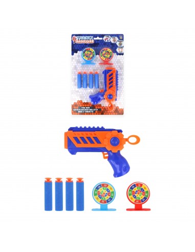 PISTOLA DE 15CM AMB BALES DE GOMA EVA