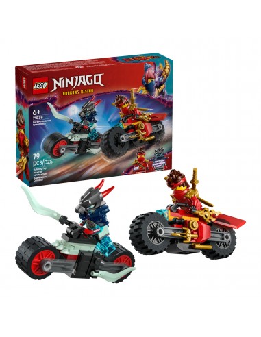 71838 LEGO CARRERA LLAMPEC EN MOTO DE KAI