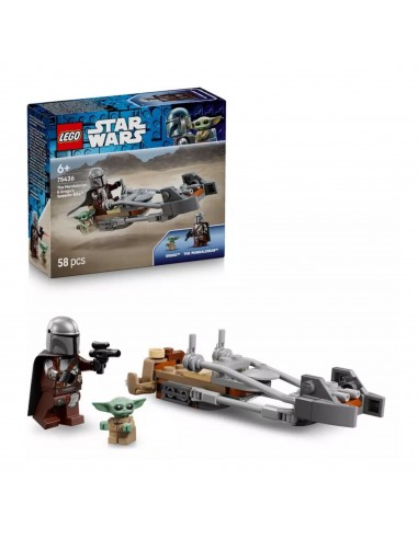 75436 LEGO MOTO SPEEDER DEL MANDALORIANO Y GROGU