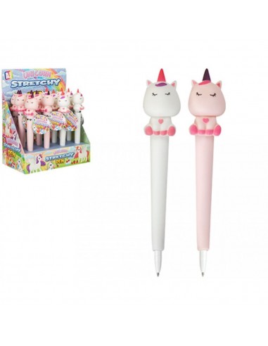 BOLIGRAFOS STRETCHY UNICORNIO 2 COLORES