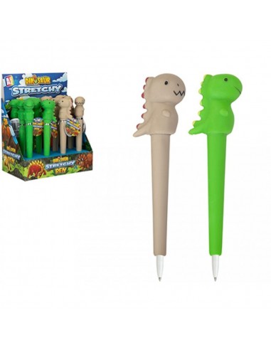 BOLIGRAFS STRETCHY DINOSAURI 2 COLORS
