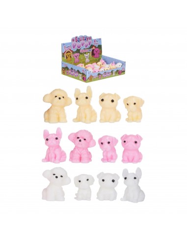 SQUISHY PERRITOS 4CM 12 MODELOS