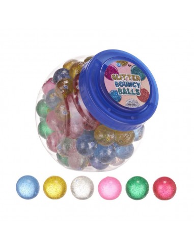 PELOTAS SALTARINAS BRILLO 32MM