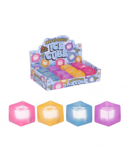 CUBOS HIELO GELATINA 3.5x3.5CM 4 COLORES