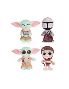 GROGU Y MANDALORIAN 30CM 4...