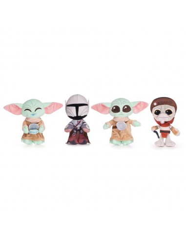 GROGU Y MANDALORIAN 30CM 4 MODELOS STAR WARS