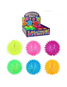 SPIKY BALL NEON FLASH 6.5CM...