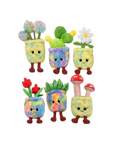 PELUCHE PLANTA 22CM 6 MODELOS