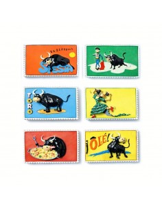 IMANES TOROS 6X4,5CM