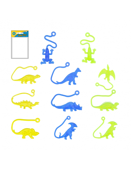 STICKY DINOS 7CM 12 MODELS