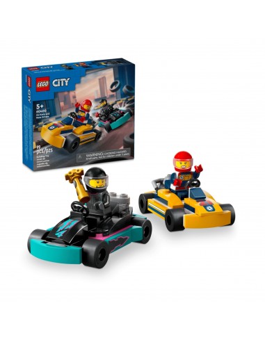 60400 LEGO CITY KARTS Y PILOTOS DE CARRERAS