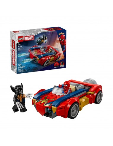 76336 LEGO MARVEL COTXE DE SPIDER-MAN VS LOBEZNO VENOMITZAT