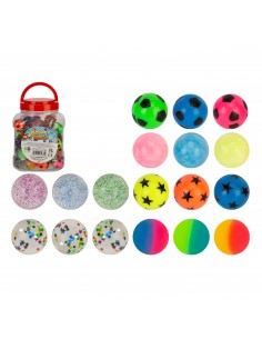 PELOTAS SALTARINAS 32MM 6...