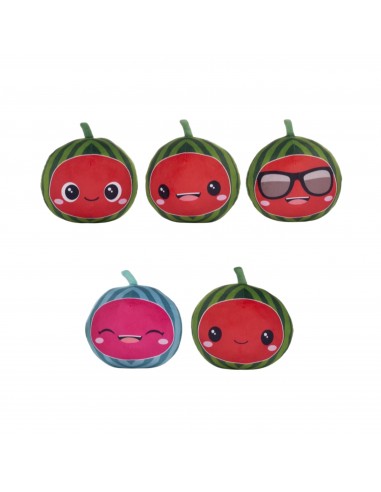 PELUCHE MELONES CON CARA 18CM 5 MODELOS