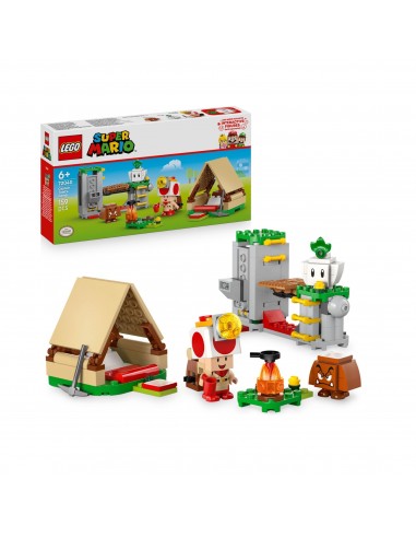72040 LEGO SUPER MARIO DE ACAMPADA CON EL CAPTITAN TOAD