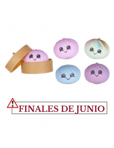 DUMPLING SQUEEZY K-POP 3+1 5.5CM ASSORTIT