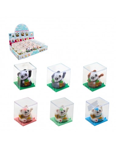 GAT I PANDA DE LA SORT 6CM 2 MODELS (SOLAR)