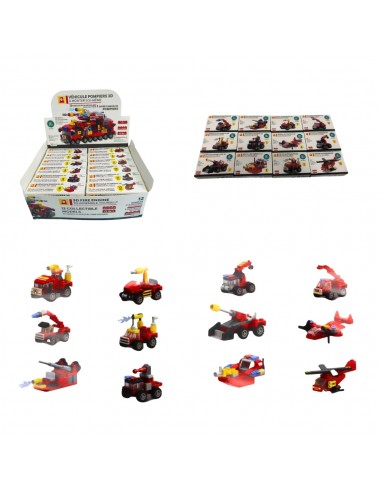 PUZZLE DE CAMIO DE BOMBERS 12 MODELOS