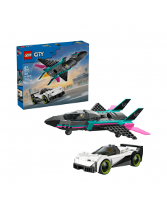 60489 LEGO CITY JET VS COTXE
