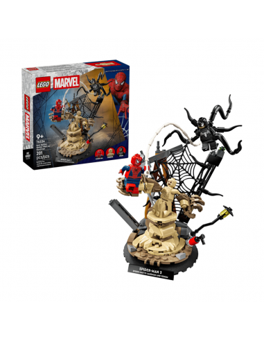 76334 LEGO MARVEL BATALLA LLEGENDARIA: SPIDER-MAN VS SANDMAN
