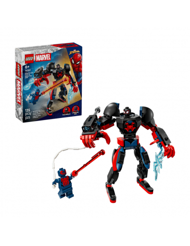 76337 LEGO ARMADURA ROBOTICA MILES MORALES VS SPIDER-MAN
