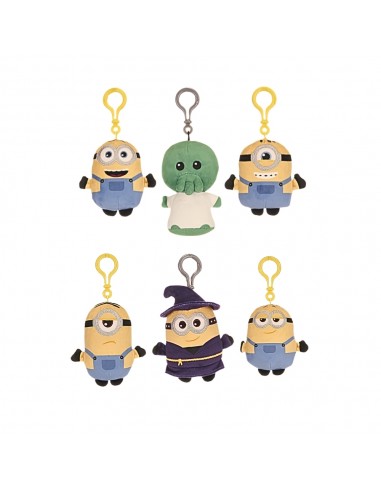 MINIONS CORE BAG CLIPS 11,5CM 6 MODELS SORTITS